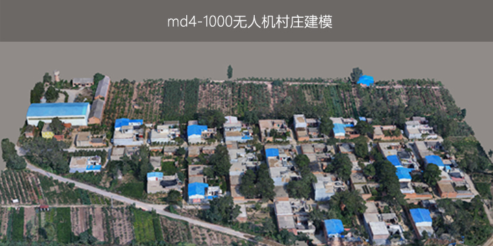 MD4-1000无人机倾斜摄影测量案例